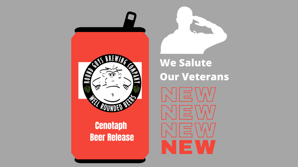 Lansdale, PA based Round Guys Brewing Company releases its Cenotaph Ale for Veterans Day.